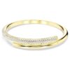 Pulseira Dextera com fecho magnético, branca, banhada a dourado Pulseira Dextera com fecho magnético, branca, banhada a dourado