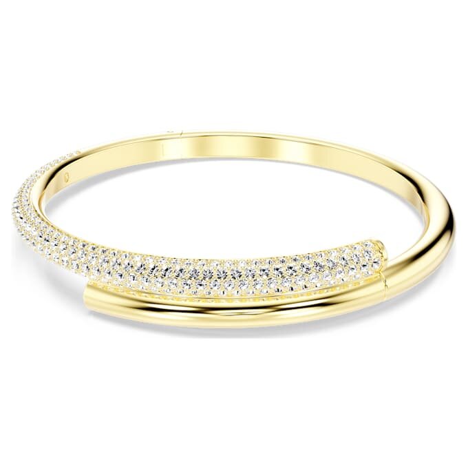 Pulseira Dextera com fecho magnético, branca, banhada a dourado Pulseira Dextera com fecho magnético, branca, banhada a dourado