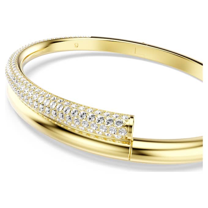 Pulseira Dextera com fecho magnético, branca, banhada a dourado Pulseira Dextera com fecho magnético, branca, banhada a dourado