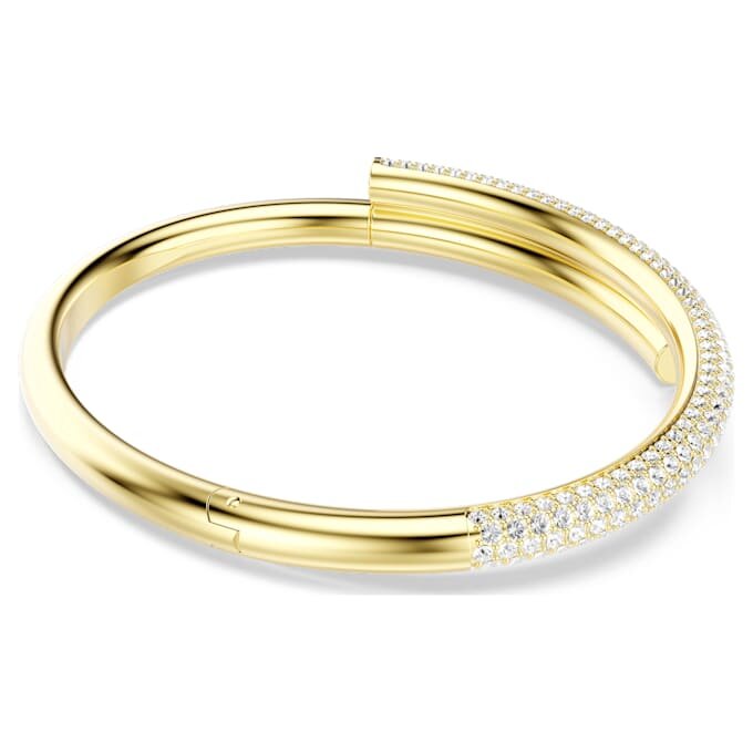 Pulseira Dextera com fecho magnético, branca, banhada a dourado Pulseira Dextera com fecho magnético, branca, banhada a dourado