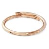 Pulseira Dextera com fecho magnético, branca, banhada a ouro rosa Pulseira Dextera com fecho magnético, branca, banhada a ouro rosa