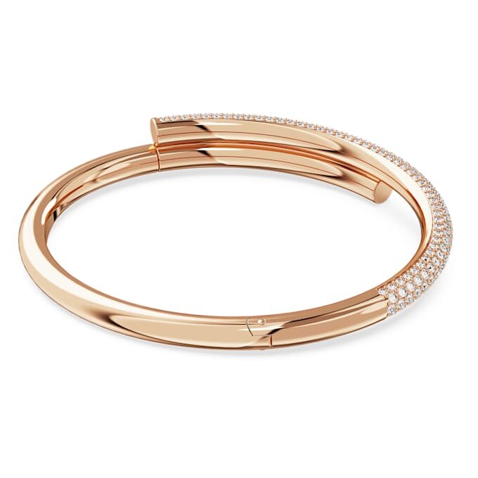 Pulseira Dextera com fecho magnético, branca, banhada a ouro rosa Pulseira Dextera com fecho magnético, branca, banhada a ouro rosa