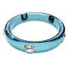 Pulseira Dulcis com corte octogonal, azul, banhada a ouro Pulseira Dulcis com corte octogonal, azul, banhada a ouro