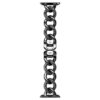 Pulseira em corrente para Apple Watch® 40 mm e 41 mm, preta, acabamento preto Pulseira em corrente para Apple Watch® 40 mm e 41 mm, preta, acabamento preto