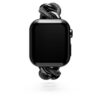 Pulseira em corrente para Apple Watch® 40 mm e 41 mm, preta, acabamento preto Pulseira em corrente para Apple Watch® 40 mm e 41 mm, preta, acabamento preto