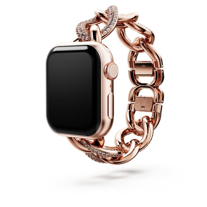 Pulseira em corrente para Apple Watch® de 40 mm e 41 mm, tom ouro-rosa, acabamento em tom ouro-rosa Pulseira em corrente para Apple Watch® de 40 mm e 41 mm, tom ouro-rosa, acabamento em tom ouro-rosa