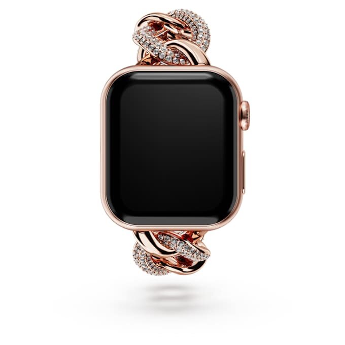 Pulseira em corrente para Apple Watch® de 40 mm e 41 mm, tom ouro-rosa, acabamento em tom ouro-rosa Pulseira em corrente para Apple Watch® de 40 mm e 41 mm, tom ouro-rosa, acabamento em tom ouro-rosa