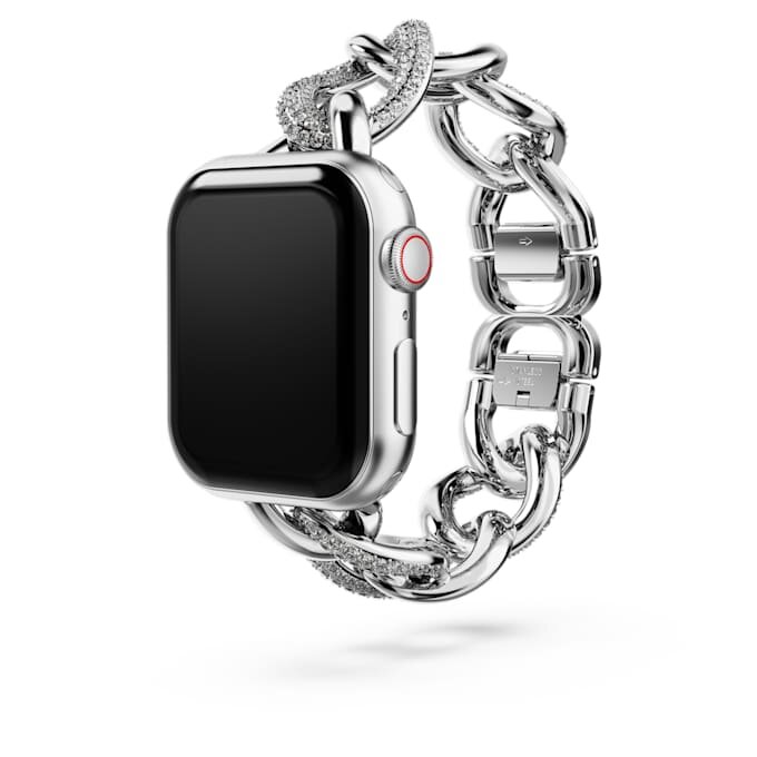 Pulseira em corrente para Apple Watch® de 40 mm e 41 mm, tom prateado, aço inoxidável Pulseira em corrente para Apple Watch® de 40 mm e 41 mm, tom prateado, aço inoxidável