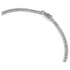 Pulseira Eternity Tennis com diamantes cultivados em laboratório, 1,5 Ct no total, forma redonda, ouro branco de 14K Pulseira Eternity Tennis com diamantes cultivados em laboratório, 1,5 Ct no total, forma redonda, ouro branco de 14K