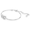 Pulseira Hyperbola Infinity, Branca, Banhada a Ródio Pulseira Hyperbola Infinity, Branca, Banhada a Ródio