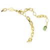 Pulseira Idyllia com cortes mistos, flor, multicolorida, banhada a dourado Pulseira Idyllia com cortes mistos, flor, multicolorida, banhada a dourado