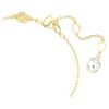 Pulseira Idyllia com cortes mistos, flor, multicolorida, banhada a dourado Pulseira Idyllia com cortes mistos, flor, multicolorida, banhada a dourado