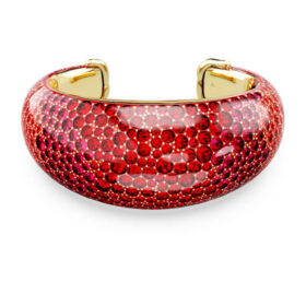 Pulseira Idyllia Vermelha, banhada a ouro Pulseira Idyllia Vermelha, banhada a ouro