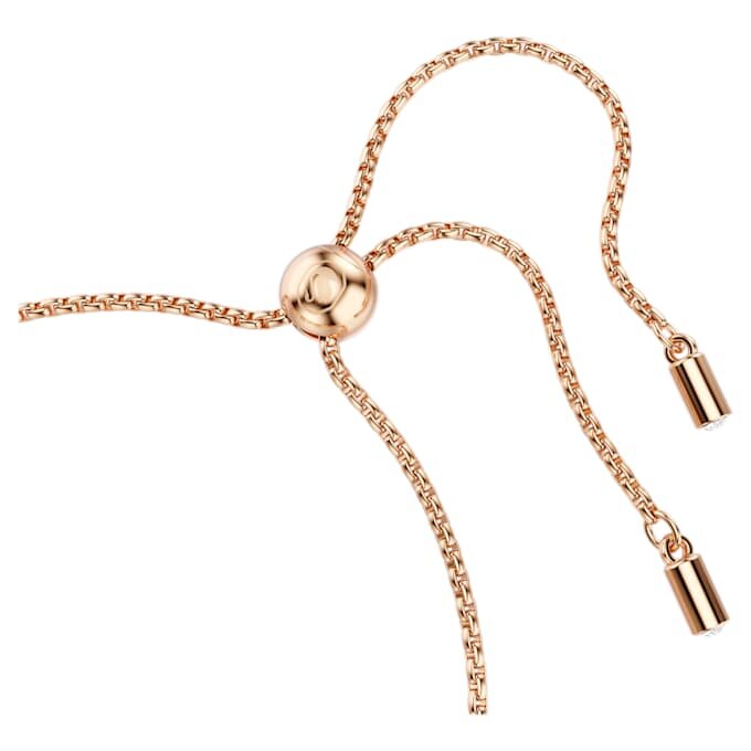 Pulseira Imber com cortes redondos misturados, rosa, banhada a ouro rosa Pulseira Imber com cortes redondos misturados, rosa, banhada a ouro rosa