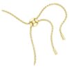 Pulseira Matrix com corte redondo, branca, banhada a dourado Pulseira Matrix com corte redondo, branca, banhada a dourado