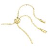 Pulseira Matrix Tennis com cortes mistos, caramelo, banhada a dourado Pulseira Matrix Tennis com cortes mistos, caramelo, banhada a dourado