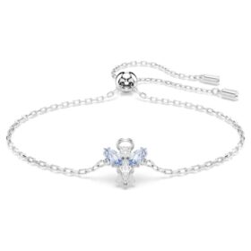 Pulseira Mágica Anjo, Azul, banhada a ródio Pulseira Mágica Anjo, Azul, banhada a ródio