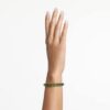 Pulseira Millenia com corte octogonal, gradiente de cor, verde, banhada a dourado Pulseira Millenia com corte octogonal, gradiente de cor, verde, banhada a dourado