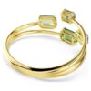 Pulseira Millenia com corte octogonal, verde, banhada a ouro Pulseira Millenia com corte octogonal, verde, banhada a ouro