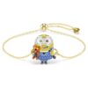Pulseira Minions Bob Pavé, Multicolorida, com banho dourado Pulseira Minions Bob Pavé, Multicolorida, com banho dourado