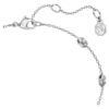 Pulseira octogonal com diamantes cultivados em laboratório, 0,8 ct no total, forma redonda, prata esterlina