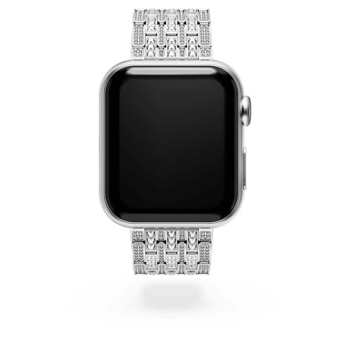 Pulseira Princess para Apple Watch® 40 mm e 41 mm, tom prateado, aço inoxidável Pulseira Princess para Apple Watch® 40 mm e 41 mm, tom prateado, aço inoxidável