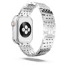 Pulseira Princess para Apple Watch® 40 mm e 41 mm, tom prateado, aço inoxidável Pulseira Princess para Apple Watch® 40 mm e 41 mm, tom prateado, aço inoxidável