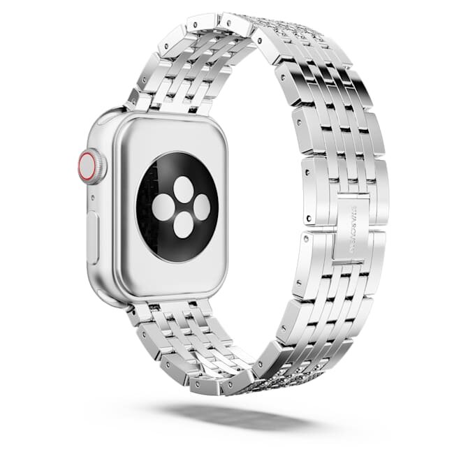 Pulseira Princess para Apple Watch® 40 mm e 41 mm, tom prateado, aço inoxidável Pulseira Princess para Apple Watch® 40 mm e 41 mm, tom prateado, aço inoxidável