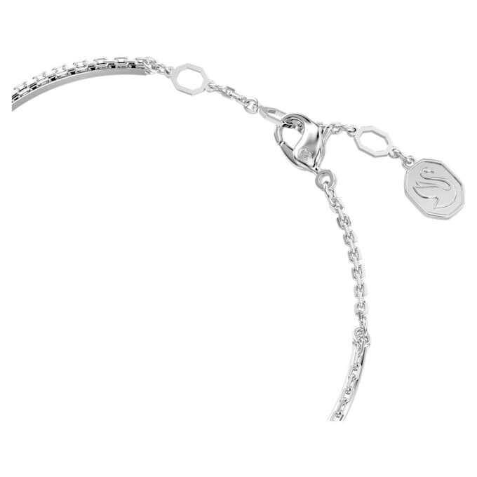 Pulseira Sublima Branca, banhada a ródio Pulseira Sublima Branca, banhada a ródio
