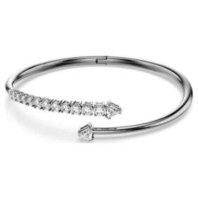 Pulseira Sublima Branca, banhada a ruténio