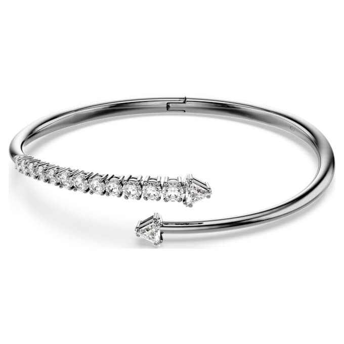 Pulseira Sublima Branca, banhada a ruténio Pulseira Sublima Branca, banhada a ruténio