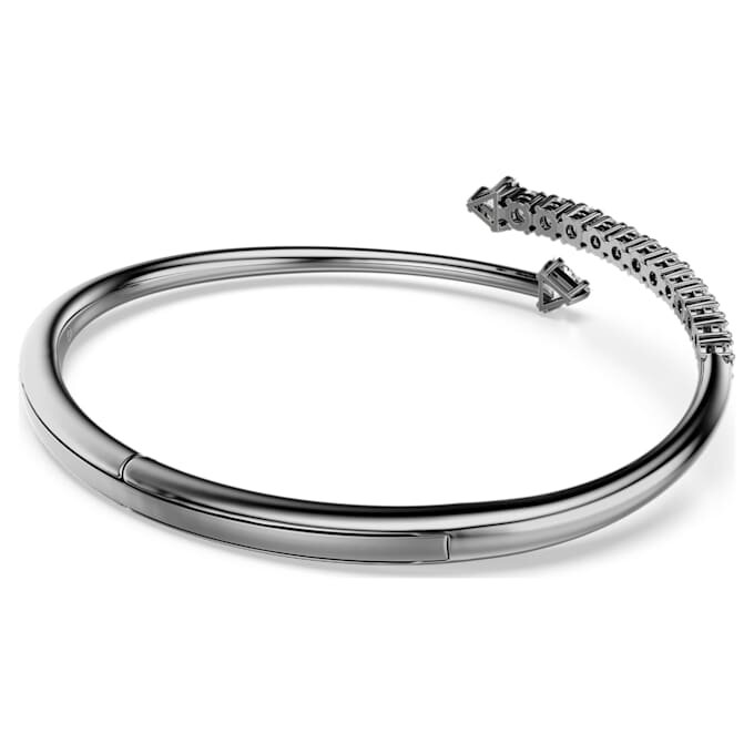 Pulseira Sublima Branca, banhada a ruténio Pulseira Sublima Branca, banhada a ruténio