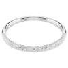 Pulseira Sublima Snow Pavé, Branca, Banhada a Ródio Pulseira Sublima Snow Pavé, Branca, Banhada a Ródio