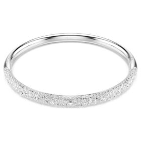 Pulseira Sublima Snow Pavé, Branca, Banhada a Ródio