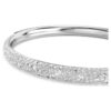 Pulseira Sublima Snow Pavé, Branca, Banhada a Ródio Pulseira Sublima Snow Pavé, Branca, Banhada a Ródio