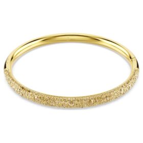 Pulseira Sublima Snow Pavé, tom dourado, banhada a ouro
