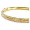 Pulseira Sublima Snow Pavé, tom dourado, banhada a ouro Pulseira Sublima Snow Pavé, tom dourado, banhada a ouro