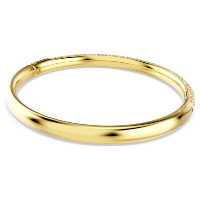 Pulseira Sublima Snow Pavé, tom dourado, banhada a ouro Pulseira Sublima Snow Pavé, tom dourado, banhada a ouro