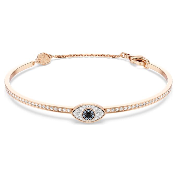 Pulseira Symbolica Eye, multicolorida, banhada a ouro rosa Pulseira Symbolica Eye, multicolorida, banhada a ouro rosa