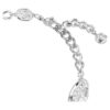 Pulseira Una Angelic Branca, banhada a ródio Pulseira Una Angelic Branca, banhada a ródio