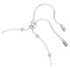 Pulseira Una Angelic, corte redondo, branca, banhada a ródio Pulseira Una Angelic, corte redondo, branca, banhada a ródio