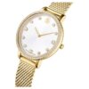 Relógio Clarica Swiss Made, pulseira em metal, tom dourado, acabamento em tom dourado Relógio Clarica Swiss Made, pulseira em metal, tom dourado, acabamento em tom dourado