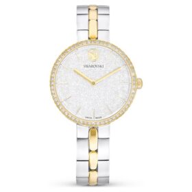 Relógio Cosmopolitan «Swiss Made», pulseira em metal, tom prateado, acabamento em metais misturados