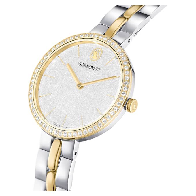 Relógio Cosmopolitan «Swiss Made», pulseira em metal, tom prateado, acabamento em metais misturados Relógio Cosmopolitan «Swiss Made», pulseira em metal, tom prateado, acabamento em metais misturados