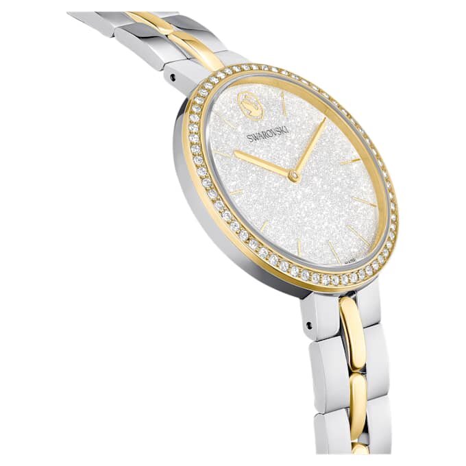Relógio Cosmopolitan «Swiss Made», pulseira em metal, tom prateado, acabamento em metais misturados Relógio Cosmopolitan «Swiss Made», pulseira em metal, tom prateado, acabamento em metais misturados