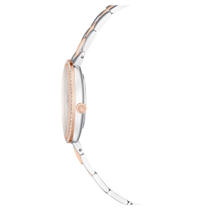 Relógio Cosmopolitan «Swiss Made», pulseira em metal, tom prateado, acabamento em metais misturados Relógio Cosmopolitan «Swiss Made», pulseira em metal, tom prateado, acabamento em metais misturados