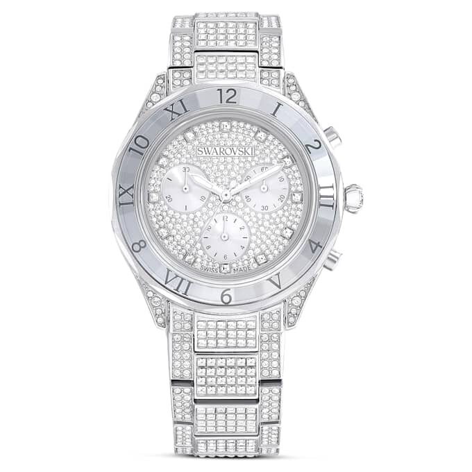 Relógio Dextera Lux «Swiss Made», bracelete em metal, tom prateado, aço inoxidável Relógio Dextera Lux «Swiss Made», bracelete em metal, tom prateado, aço inoxidável