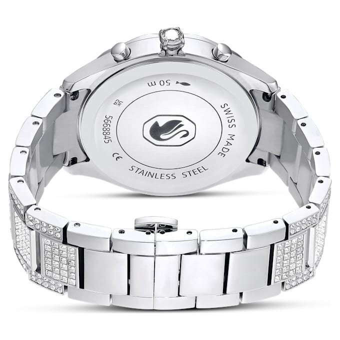 Relógio Dextera Lux «Swiss Made», bracelete em metal, tom prateado, aço inoxidável Relógio Dextera Lux «Swiss Made», bracelete em metal, tom prateado, aço inoxidável