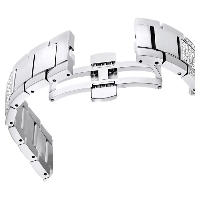 Relógio Dextera Lux «Swiss Made», bracelete em metal, tom prateado, aço inoxidável Relógio Dextera Lux «Swiss Made», bracelete em metal, tom prateado, aço inoxidável