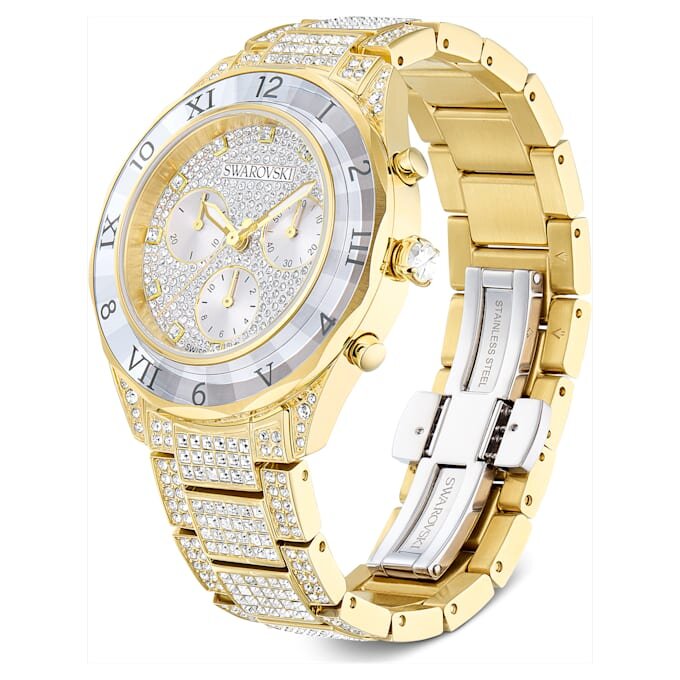 Relógio Dextera Lux «Swiss Made», pulseira em metal, tom dourado, acabamento em tom dourado Relógio Dextera Lux «Swiss Made», pulseira em metal, tom dourado, acabamento em tom dourado